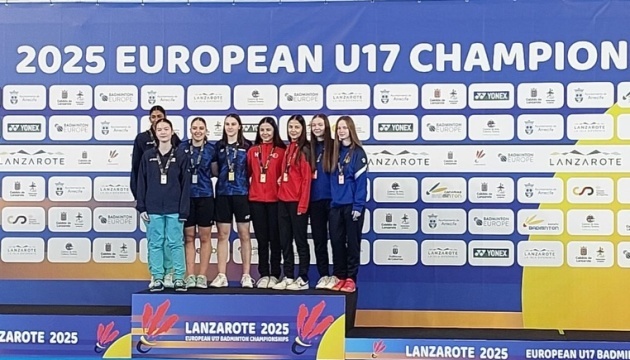 Українські бадмінтоністки здобули дві нагороди на Євро U17 в Іспанії
