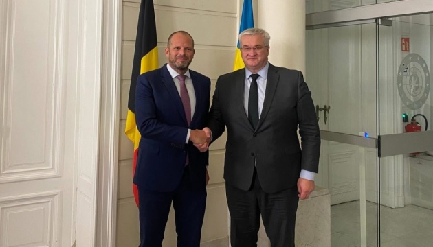 Сибіга зустрівся з бельгійським міністром оборони у Брюсселі