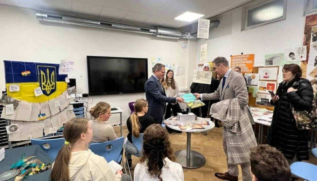 Берлінським школярам розповіли про життя учнів в Україні на тлі війни