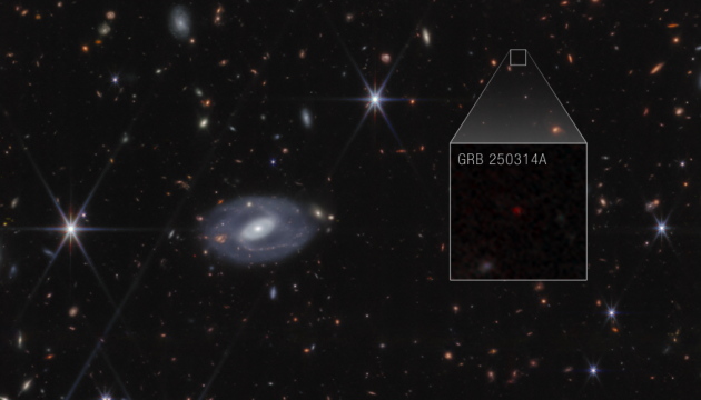 Телескоп James Webb виявив у Всесвіті найстарішу наднову