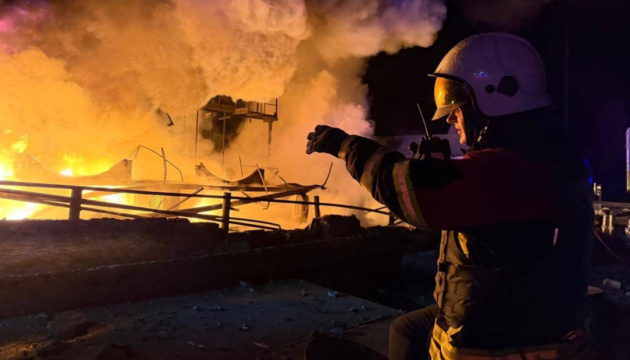 Russian army attacks Odesa region at night, infrastructure facility damaged