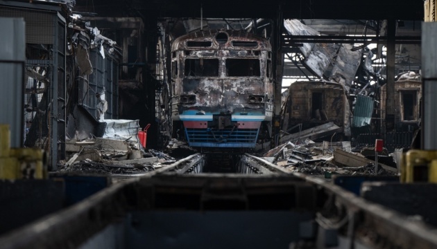 Близько 130 000 об’єктів залізничної інфраструктури пошкоджені з початку війни - Мінрозвитку