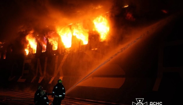 Durch russischen Angriff Hafeninfrastruktur in Odessa beschädigt. Es gibt einen Verletzten