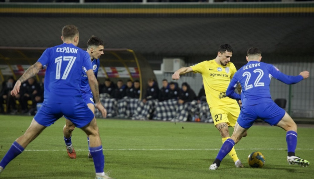 «Олександрія» та «Кудрівка» поділили очки на старті 16-го туру футбольної Прем'єр-ліги