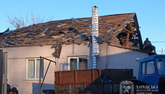 На Харківщині за добу від російських обстрілів постраждали дев'ятеро цивільних