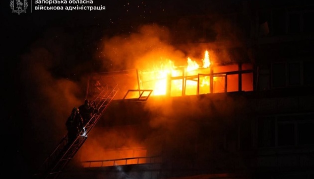 Injury toll from Russian drone attack on Zaporizhzhia rises to three