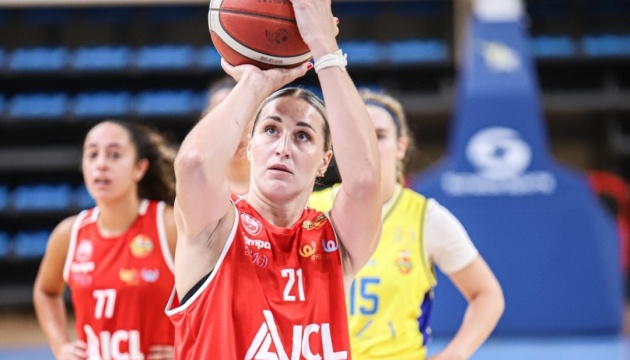 Баскетбол. Юркевічус зібрала 15 підбирань в матчі чемпіонату Ізраїлю