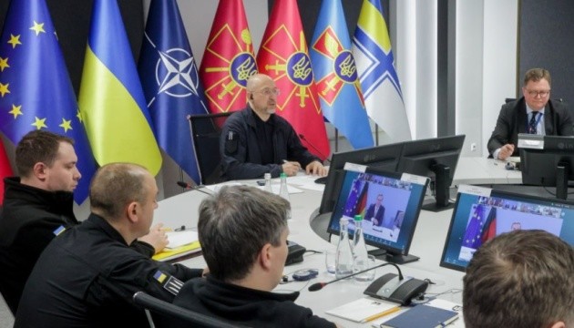Шмигаль на «Рамштайні» закликав партнерів виділити 0,25% ВВП своїх країн на оборону України