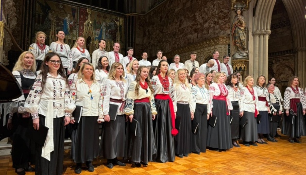 У Лондоні відбувся благодійний концерт українського хору «Songs for Ukraine»