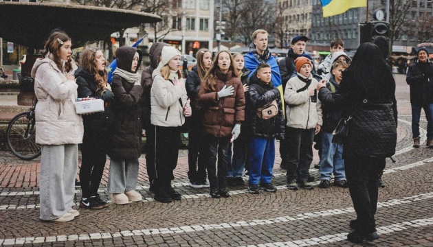 Громада німецького Дармштадта проведе двохсотий мітинг на підтримку України