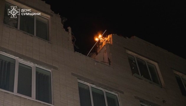 Росіяни завдали удару по навчальному закладу в Сумах