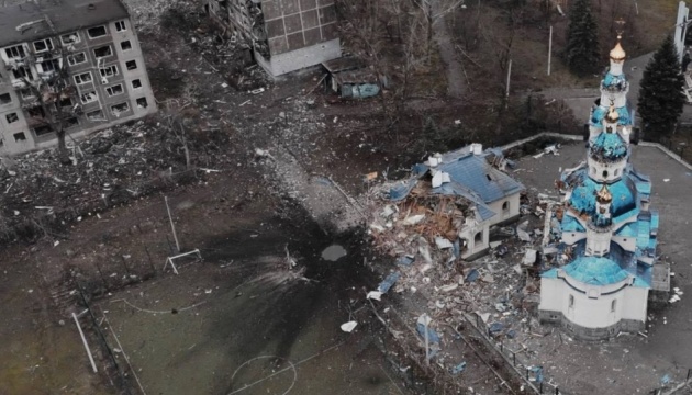 Російська армія за час війни зруйнувала або пошкодила 704 релігійні об’єкти в Україні
