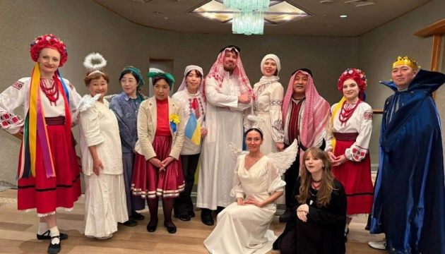 Українське Різдво у давній столиці Японії: у Кіото провели вертеп японською мовою