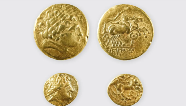 У Швейцарії археологи знайшли дві золоті кельтські монети, яким по 2 300 років