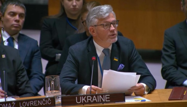 Радбезу ООН слід винести на голосування резолюцію про безумовне припинення вогню - постпред України Мельник