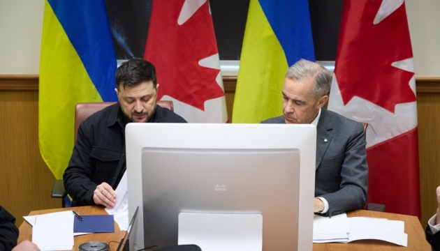 Напередодні зустрічі з Трампом Зеленський та Карні провели спільну онлайн-розмову з європейськими лідерами