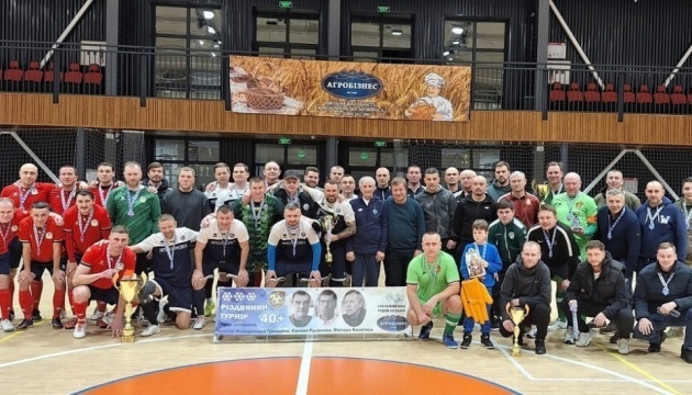 Le tournoi commémoratif en hommage aux grands footballeurs ukrainiens à Boutcha