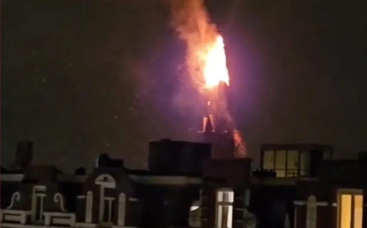 В Амстердамі у новорічну ніч згоріла церква XIX століття