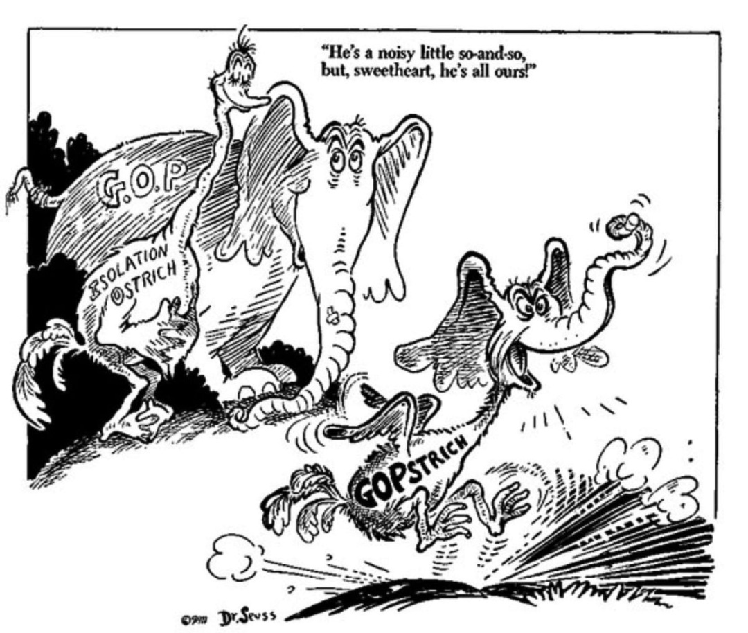 Карикатура Доктора Сьюза. 1941. Фото: wikipedia