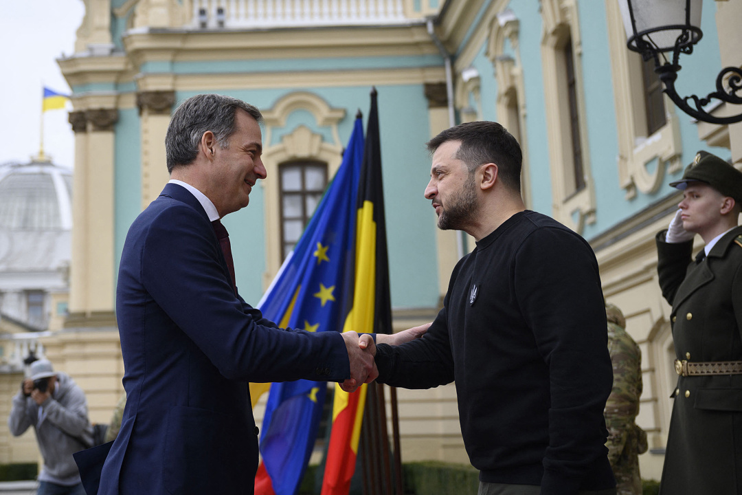 Володимир Зеленський та Александер Де Кроо