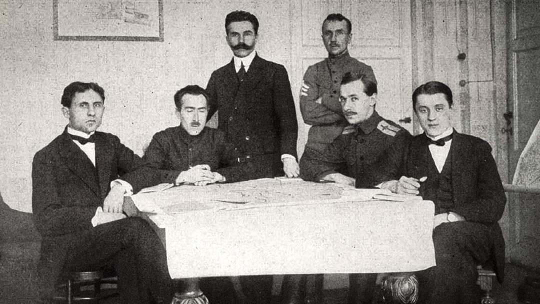 Українська делегація в Бресті. Фото: Вікіпедія