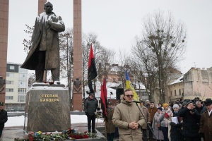 У Львові відзначили 117-ту річницю від дня народження Степана Бандери