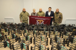 Вінниччина передала аеромобільній бригаді понад 180 дронів