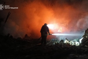 Росіяни атакували БпЛА Новгород-Сіверський на Чернігівщині, є пошкодження