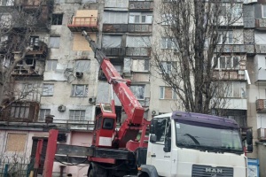В Одесі завершили консерваційні роботи в будинку, що постраждав від ворожої атаки 31 грудня