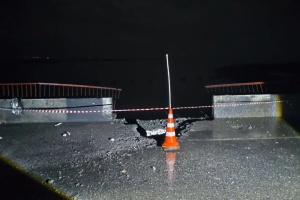 На ТОТ Херсонщини пошкоджений автомобільний міст через Чонгарську протоку - ЗМІ