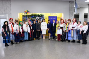 В Українському центрі у Вільнюсі провели свято «Різдвяна зірка»