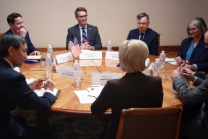 В ОП обговорили з помічником держсекретаря США Барнсом гуманітарні пріоритети