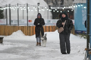 今冬のキーウは過去１５年で最高の寒さ