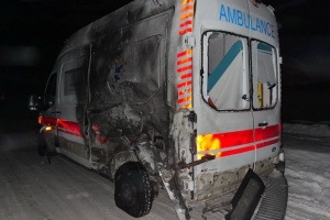 Росіяни атакували «швидку» у Семенівці на Чернігівщині, постраждали двоє медиків