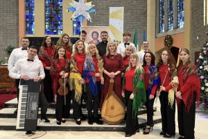 У Дубліні хор «Ґроно» представив різдвяну програму для української громади
