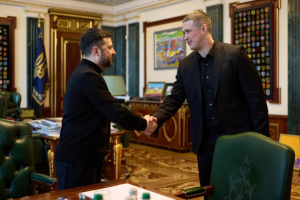 Zelensky discusses air defense, frontline supply, issues with territorial recruitment centers with Fedorov