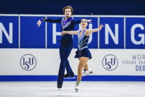 Фігурне катання. Голіченко та Даренський виконали коротку програму на Євро-2026