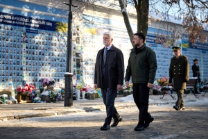 Зеленський і Павел у Києві вшанували памʼять полеглих воїнів