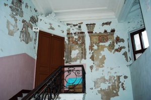 В Одесі у будинку-памʼятці архітектури заштукатурили старовинну фреску