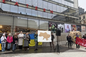 У Стокгольмі до Дня Соборності України пройшов масштабний мітинг