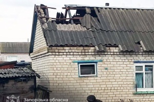Russians launch 749 attacks on Zaporizhzhia region in one day, killing and injuring civilians