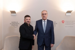 Presidents of Ukraine, Switzerland discuss support for Ukraine’s energy sector in Davos