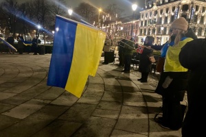 В Осло діаспора організувала демонстрацію до Дня Соборності України