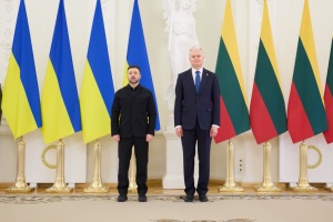 Zelensky and Nausėda discuss support for Ukrainian energy system
