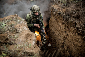 Сили оборони відновили позицію на Лиманському напрямку і взяли в полон двох росіян