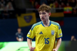 Ілля Приходько став наймолодшим учасником в історії чемпіонатів Європи з футзалу