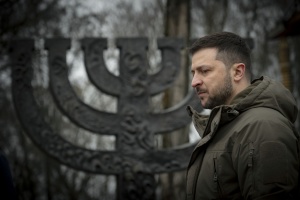 Зеленський вшанував пам’ять жертв Голокосту в Бабиному Яру