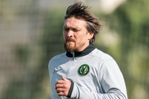 Олександр Усик зіграв за ФК "Полісся" у товариському матчі