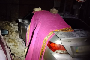 У Голосіївському районі Києва є пошкодження внаслідок атаки російських дронів