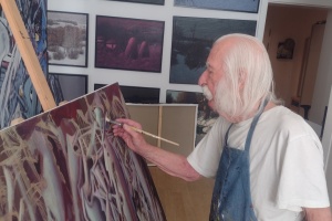 Іван Марчук прихистив кішку з франківського притулку - вона житиме у Відні 